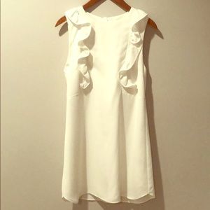 Storee, fun white dress - date or work. Worn once.